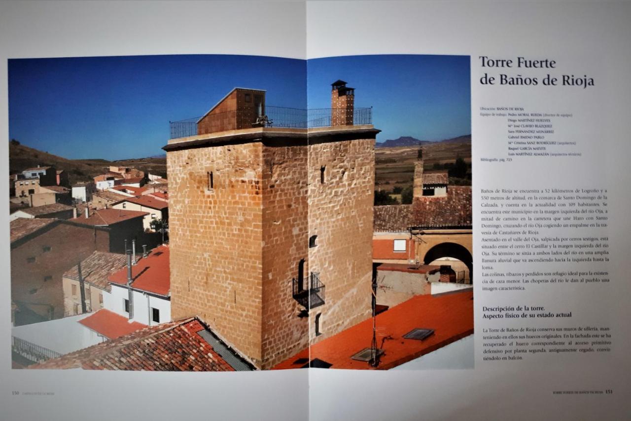 Гостевой дом Torre Fuerte Siglo XIII Баньос-де-Риоха Экстерьер фото